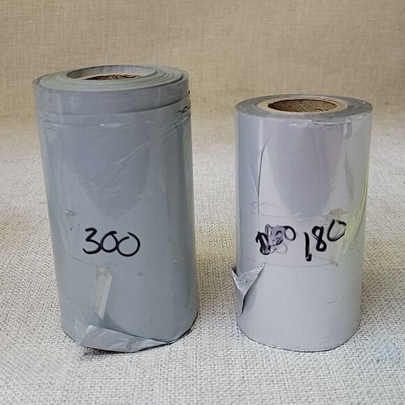 Crown Leaf, General Roll Leaf, Foil Rolls - Silver/gray (Set 4) - Picture 4 of 5